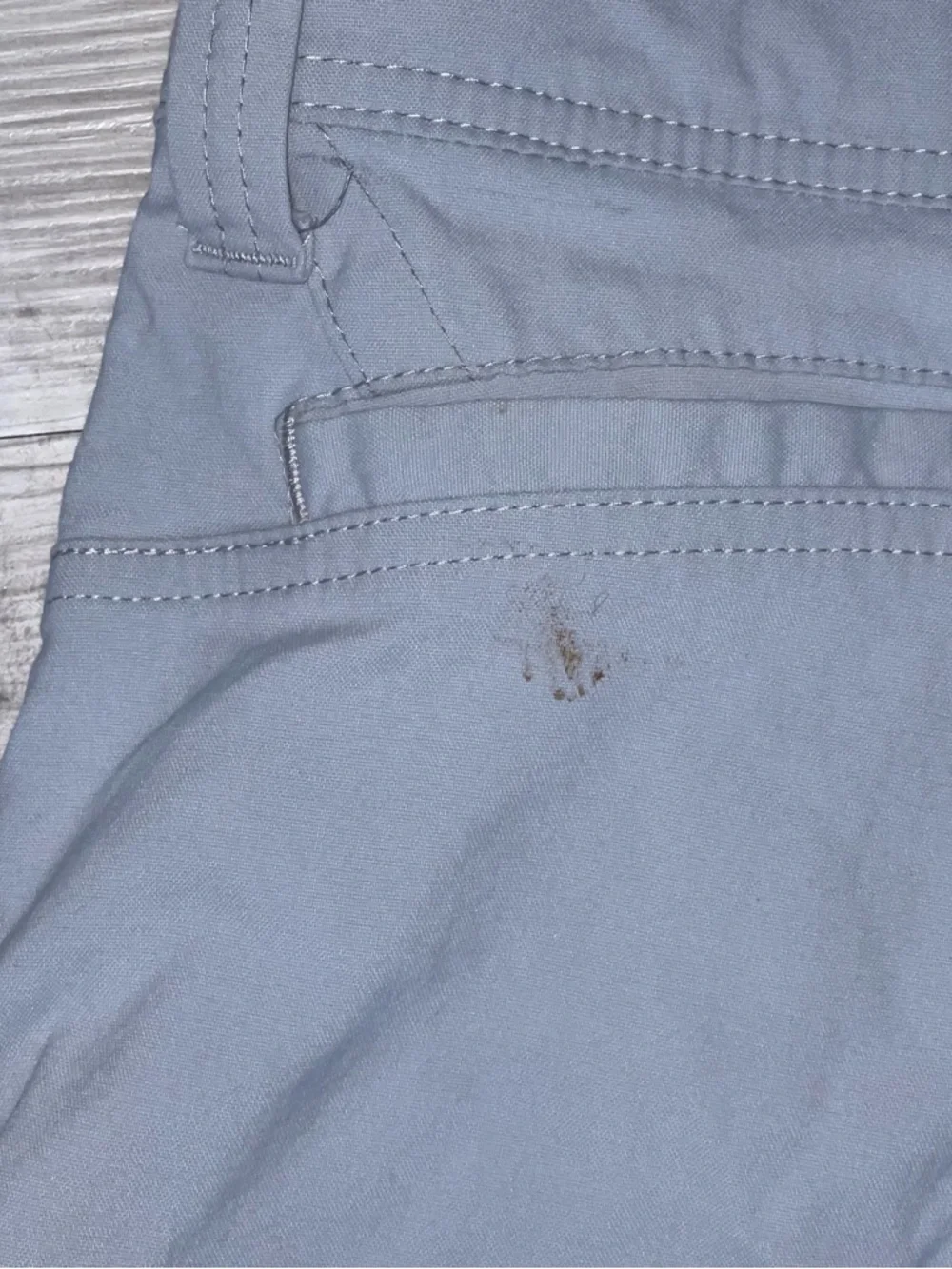 Wrangler Cargo Shorts 32 Utility Blue Collar Workwear Hiking Fishing Country - Picture 4 of 6